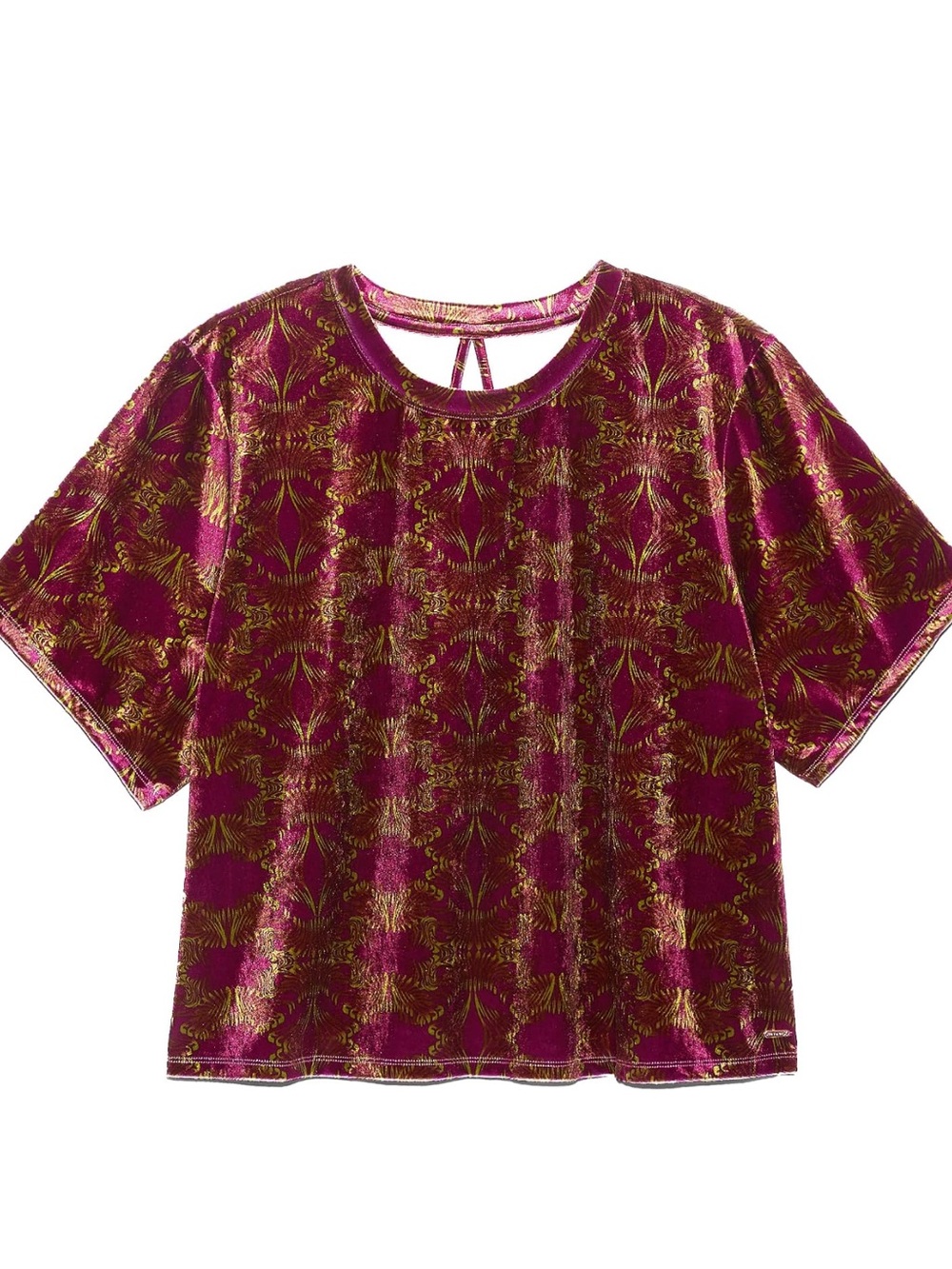 Savage X Fenty Psychadelic Velvet Sleep Top Pajama Size 3X